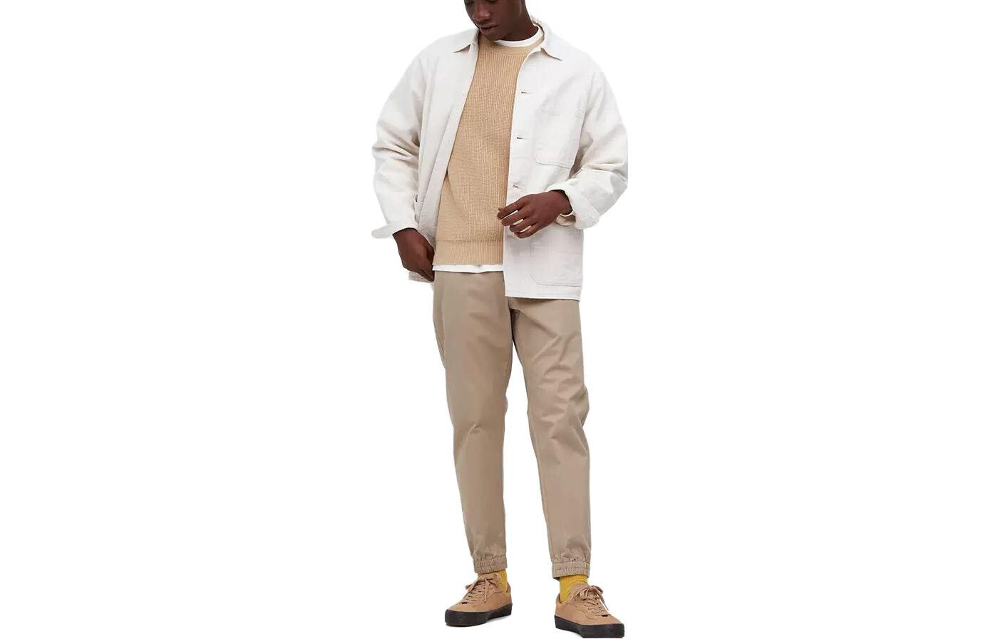 Повседневные брюки мужские темно-бежевые Uniqlo, темно-бежевый
Повседневные брюки мужские темно-бежевые Uniqlo, темно-бежевый