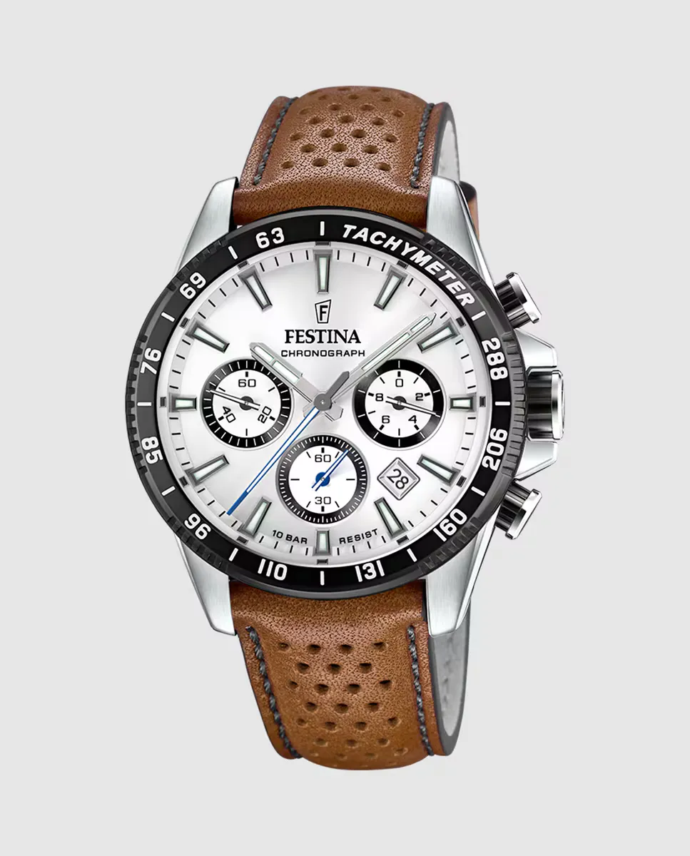 F20561/1 Timeless Chronograph Коричневые кожаные мужские часы Festina, коричневый
F20561/1 Timeless Chronograph Коричневые кожаные мужские часы Festina, коричневый