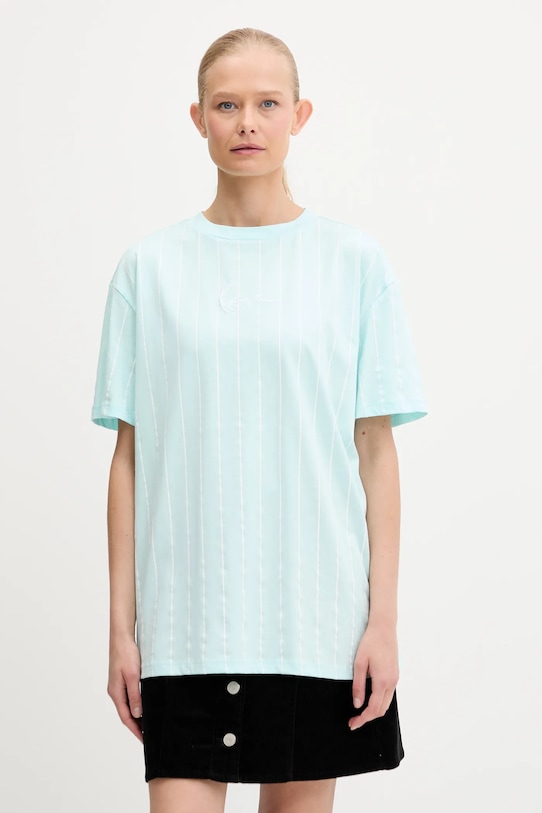 Хлопковая футболка Karl Kani, бирюзовый
Хлопковая футболка Karl Kani, бирюзовый