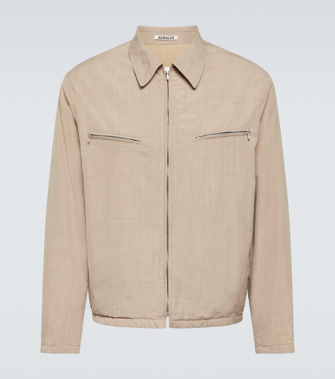 Шерстяной блузон Auralee, бежевый
Шерстяной блузон Auralee, бежевый