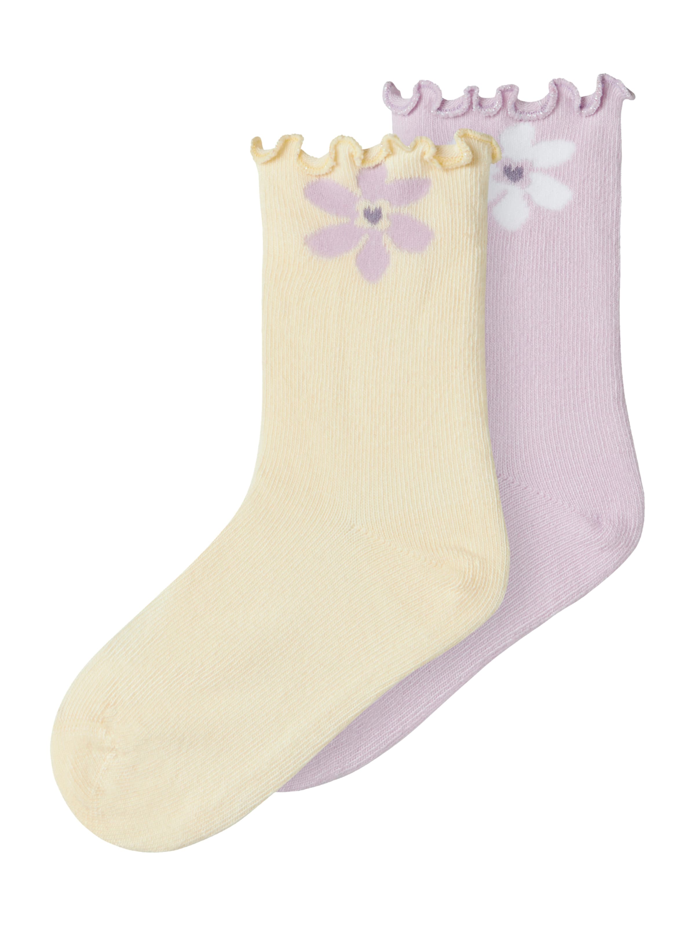 NAME IT Носки 'NMFDORITTI' в светло-желтом и лавандовом цветах
NAME IT Носки 'NMFDORITTI' в светло-желтом и лавандовом цветах