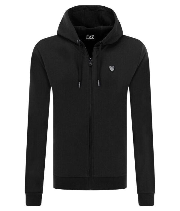 Толстовка мужская Ea7 на молнии, черный
Толстовка мужская Ea7 на молнии, черный