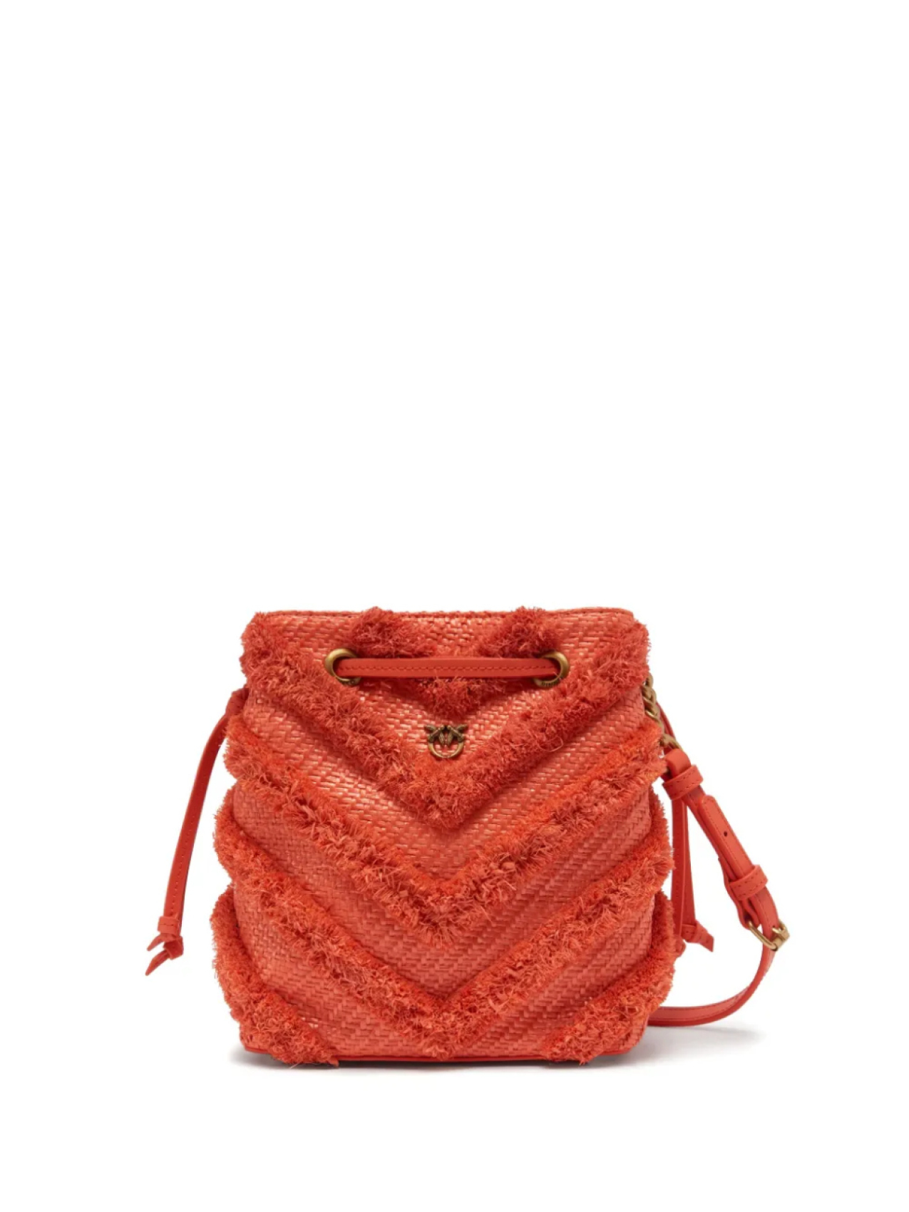 Сумка-ведро из рафии PINKO, красный
Сумка-ведро из рафии PINKO, красный