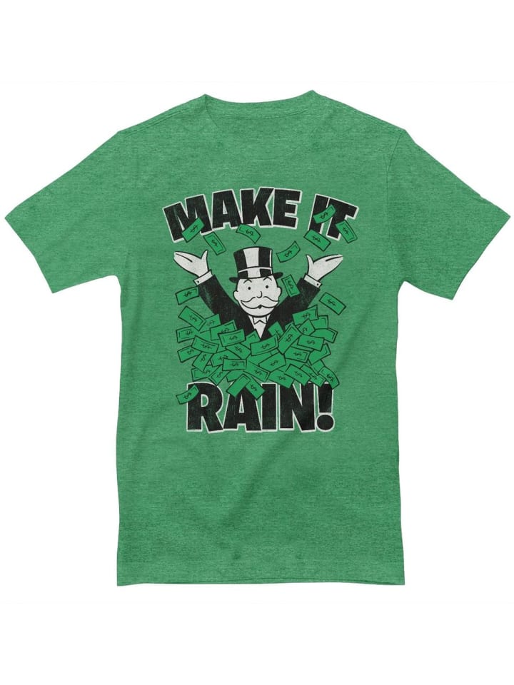 Футболка Monopoly Make It Rain T-Shirt зеленого цвета Monopoly, Зеленый, Футболка Monopoly Make It Rain T-Shirt зеленого цвета Monopoly
Футболка Monopoly Make It Rain T-Shirt зеленого цвета Monopoly, Зеленый, Футболка Monopoly Make It Rain T-Shirt зеленого цвета Monopoly