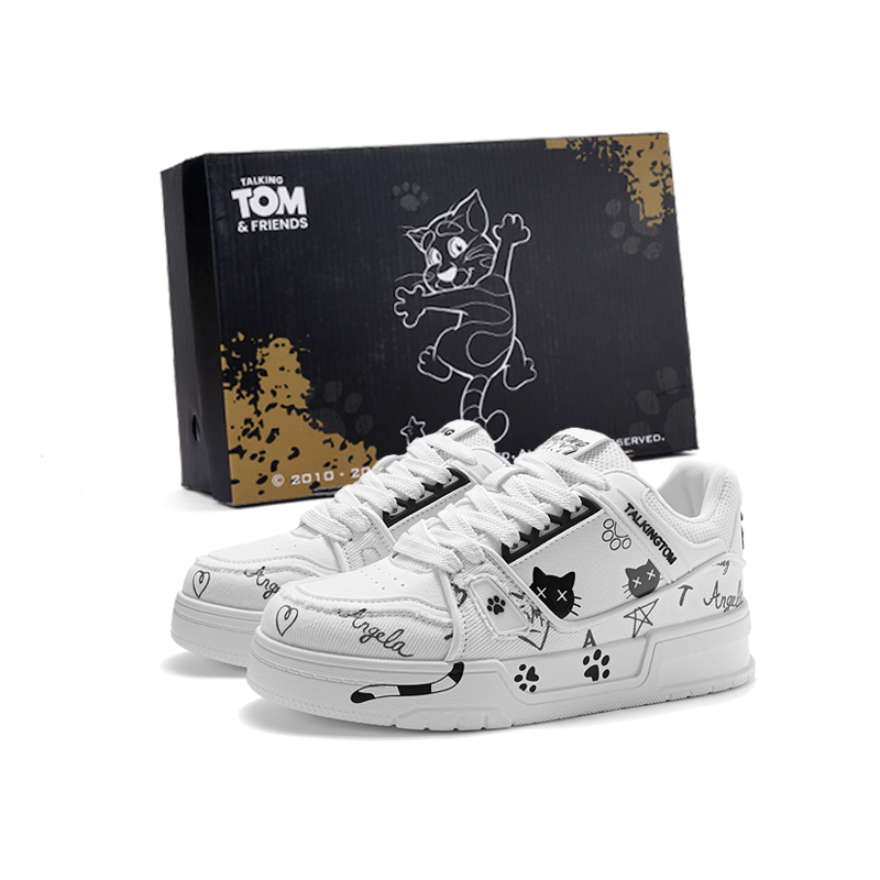 TALKING TOM Ударопрочные лоу-топ скейтборд кроссовки унисекс экрю-белый, цвет White
TALKING TOM Ударопрочные лоу-топ скейтборд кроссовки унисекс экрю-белый, цвет White