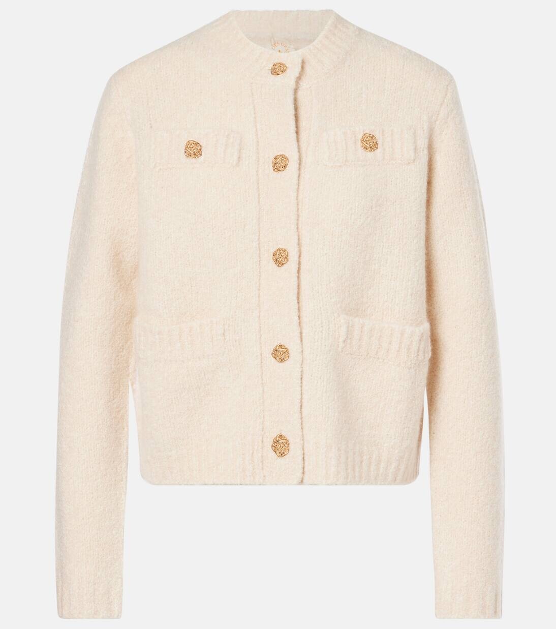 Кардиган из смеси кашемира Jardin Des Orangers, слоновая кость
Кардиган из смеси кашемира Jardin Des Orangers, слоновая кость