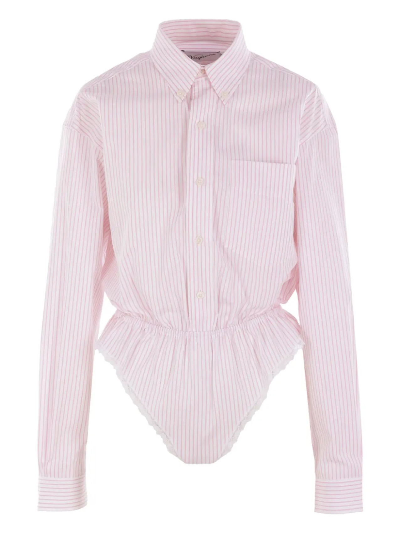 Полосатый комбинезон Vaquera, розовый 
Полосатый комбинезон Vaquera, розовый