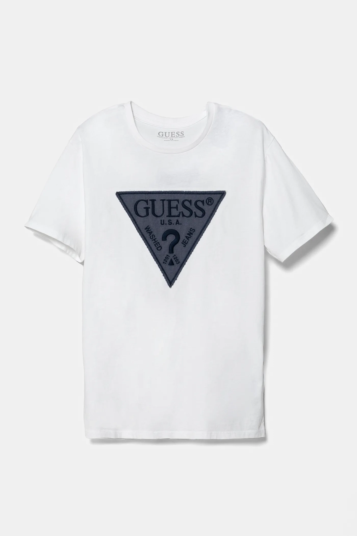 Хлопковая футболка для детей Guess, белый
Хлопковая футболка для детей Guess, белый