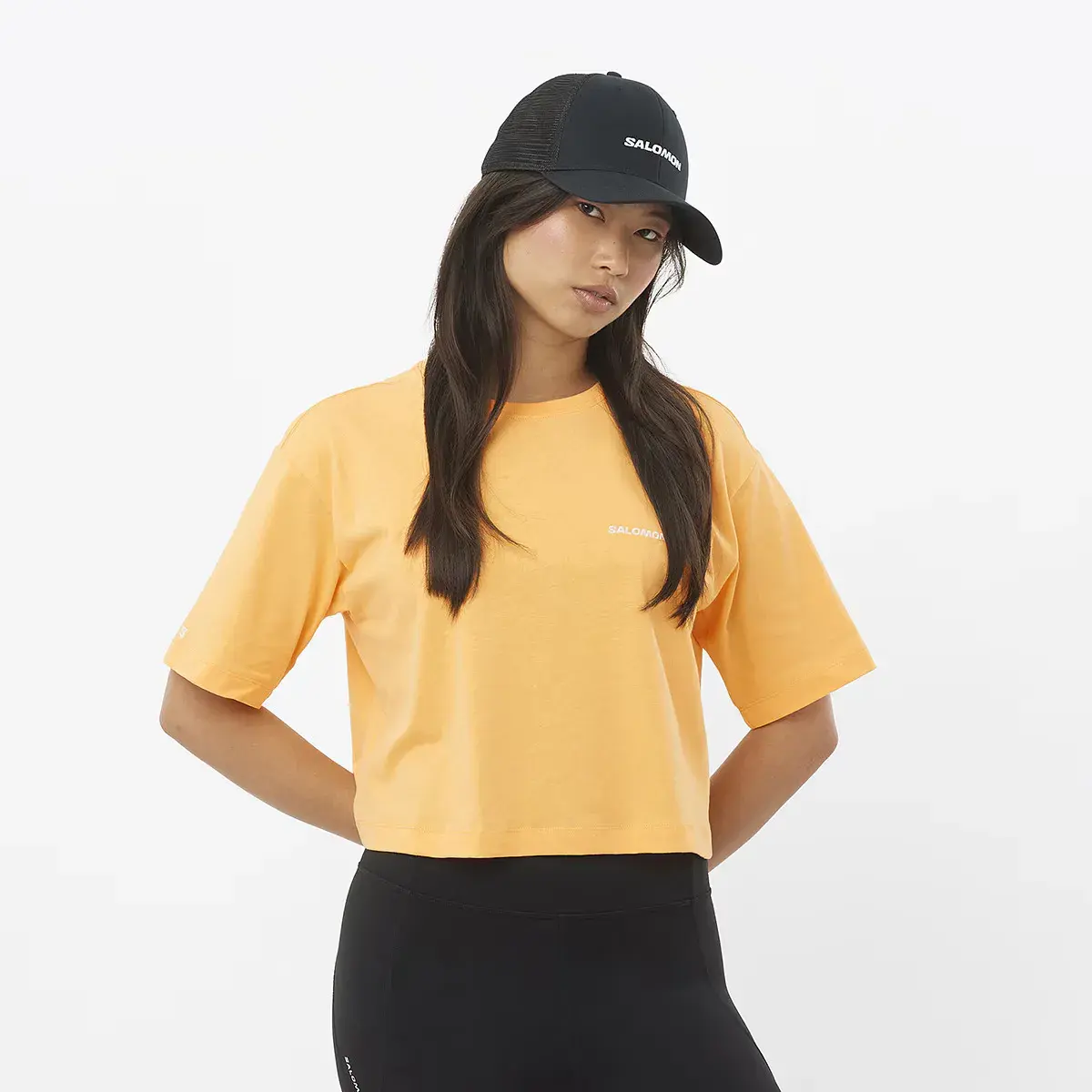 Женская футболка с коротким рукавом SALOMON LOGO Salomon, оранжевый
Женская футболка с коротким рукавом SALOMON LOGO Salomon, оранжевый