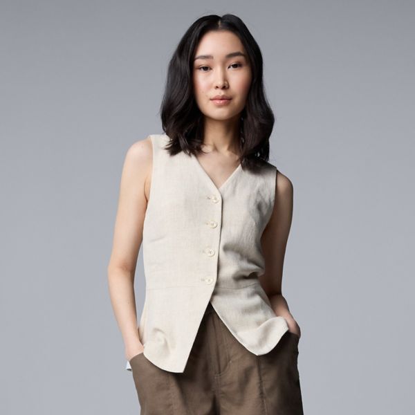 Женский топ-майка с V-образным вырезом Simply Vera Vera Wang, цвет vera flax
Женский топ-майка с V-образным вырезом Simply Vera Vera Wang, цвет vera flax