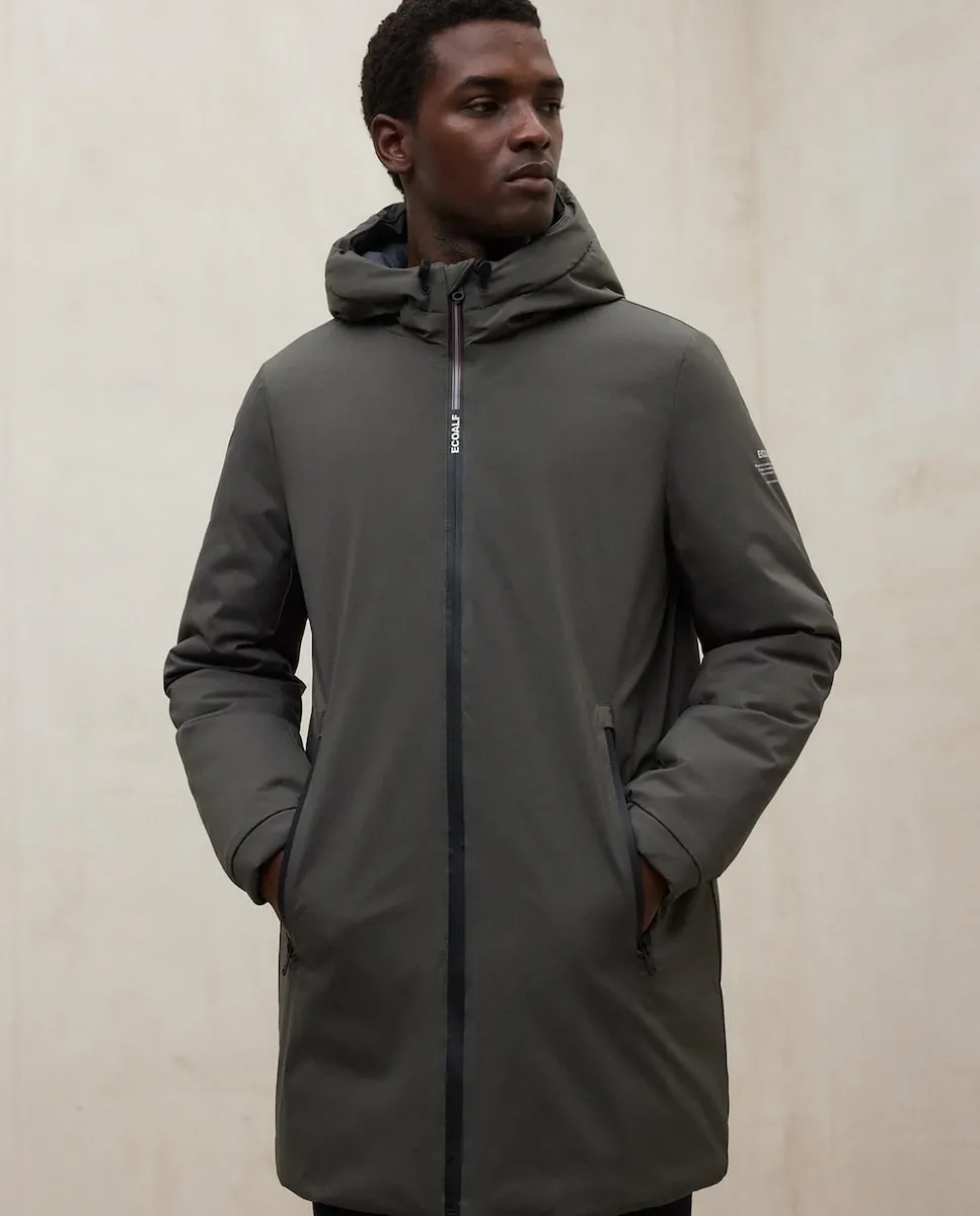 Мужская куртка с капюшоном и молнией, также на боковых карманах Ecoalf, зеленый
Мужская куртка с капюшоном и молнией, также на боковых карманах Ecoalf, зеленый