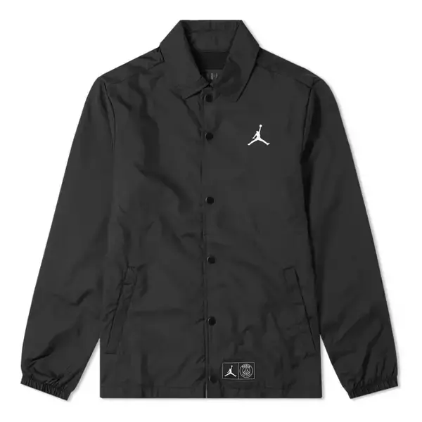 Куртка Air Jordan Coach Jacket x Paris SaintGermain 'Black White', черный
Куртка Air Jordan Coach Jacket x Paris SaintGermain 'Black White', черный