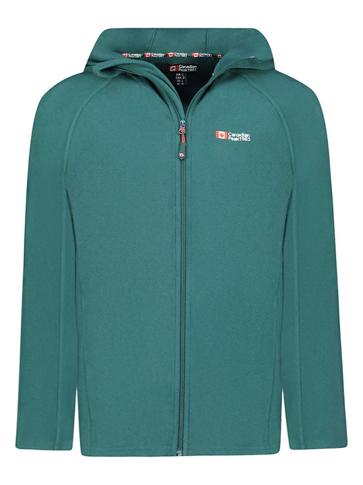 Canadian Peak Флисовая куртка бирюзового цвета
Canadian Peak Флисовая куртка бирюзового цвета