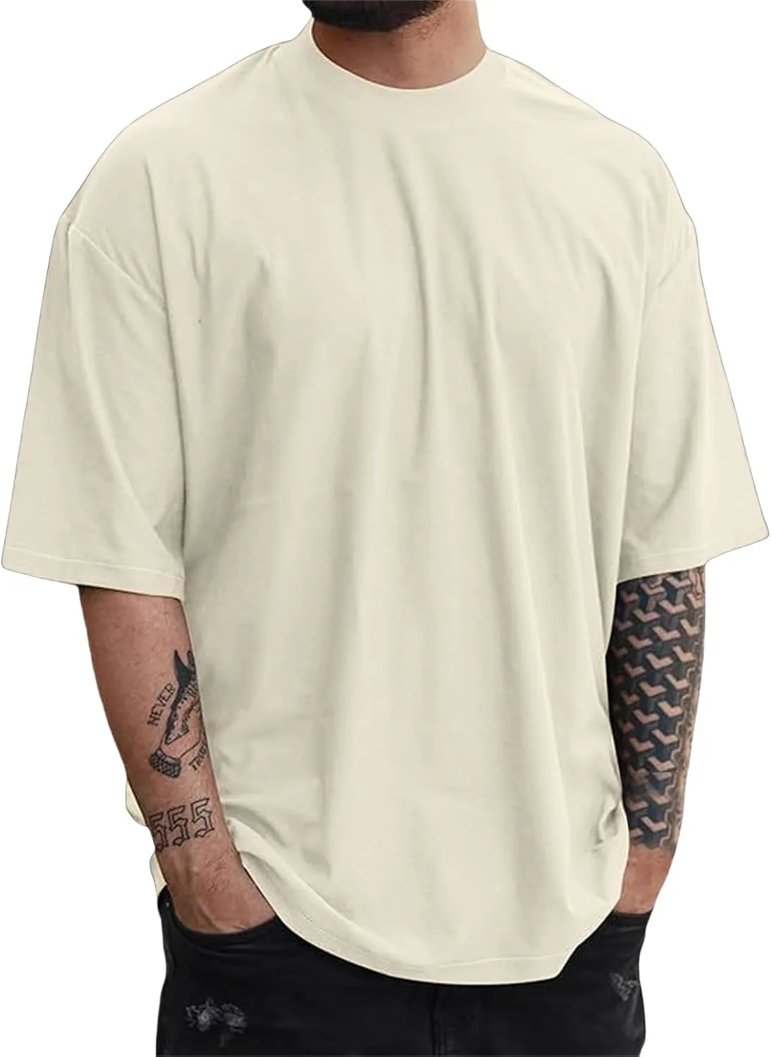Футболка мужская loose fit с коротким рукавом, однотонная, хлопковая Thatrich
Футболка мужская loose fit с коротким рукавом, однотонная, хлопковая Thatrich