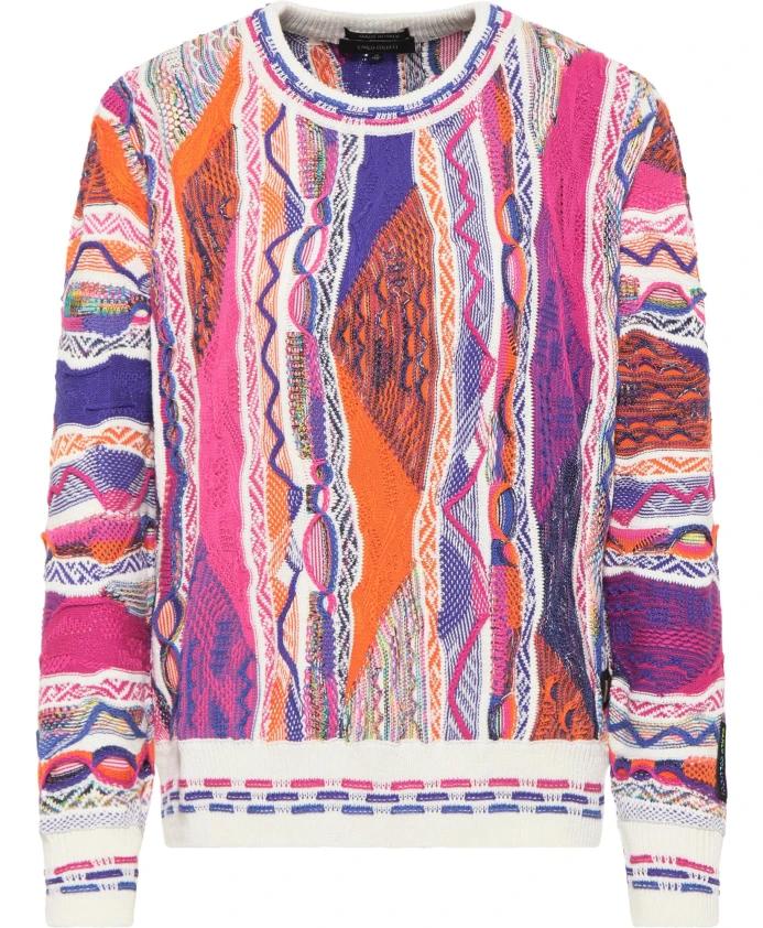 Свитер с круглым вырезом и жаккардовым узором «Константина» Carlo Colucci, мультиколор
Свитер с круглым вырезом и жаккардовым узором «Константина» Carlo Colucci, мультиколор