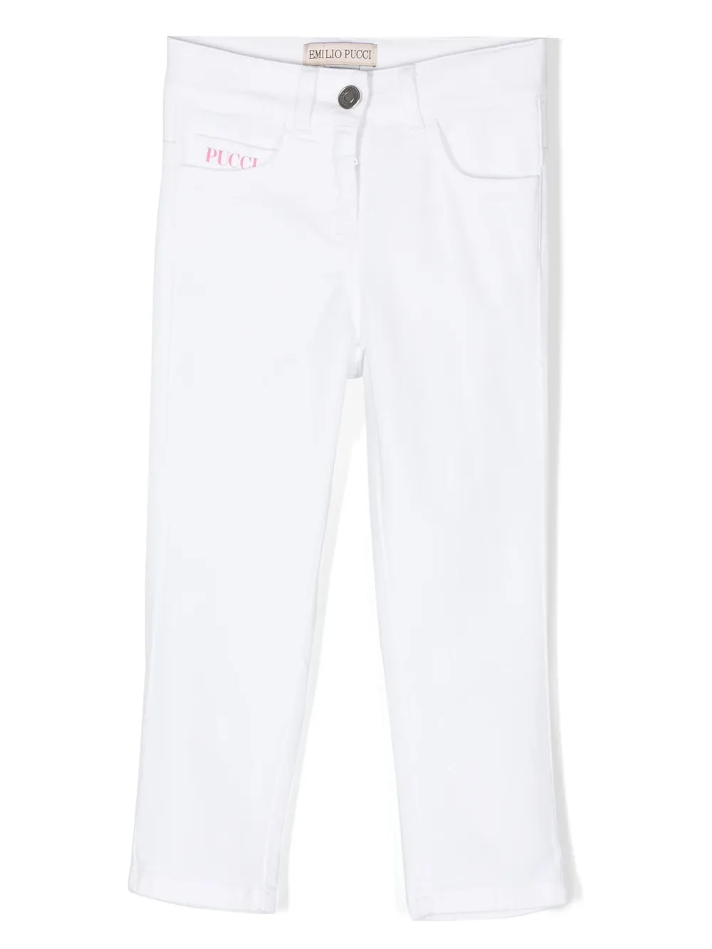 Брюки с нашивкой-логотипом PUCCI Junior, белый
Брюки с нашивкой-логотипом PUCCI Junior, белый