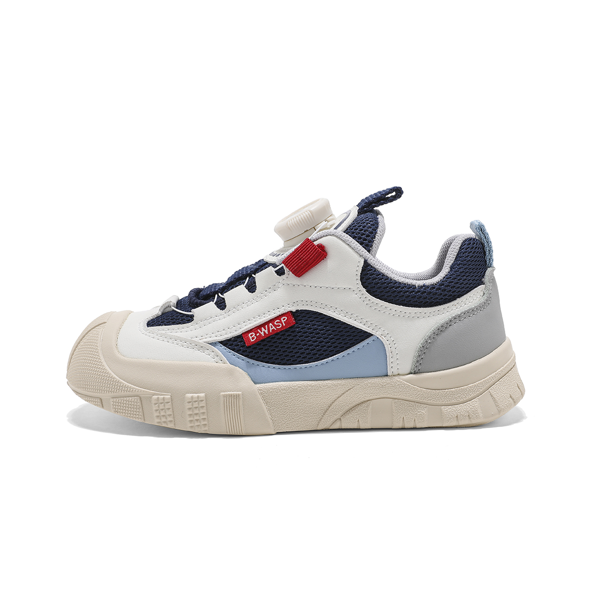 Детские низкие скейтбордистские кроссовки с защитой от ударов, износостойкими, легкими, амортизирующими свойствами Big Wasp, бежевый синий
Детские низкие скейтбордистские кроссовки с защитой от ударов, износостойкими, легкими, амортизирующими свойствами Big Wasp, бежевый синий
