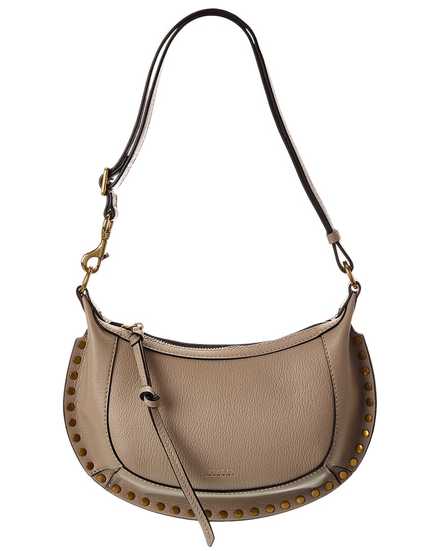 Сумка-хобо Isabel Marant Oskan Moon из кожи, коричневый 
Сумка-хобо Isabel Marant Oskan Moon из кожи, коричневый