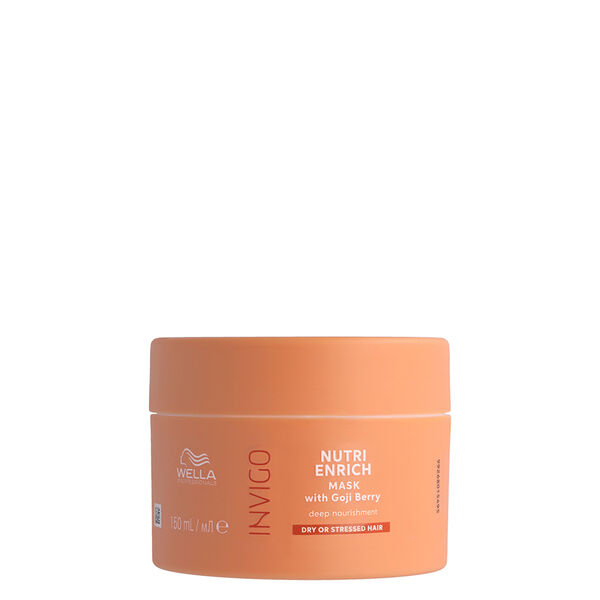 Увлажняющая питательная маска для сухих и поврежденных волос, 150 мл Wella Professionals Invigo nutri enrich
Увлажняющая питательная маска для сухих и поврежденных волос, 150 мл Wella Professionals Invigo nutri enrich