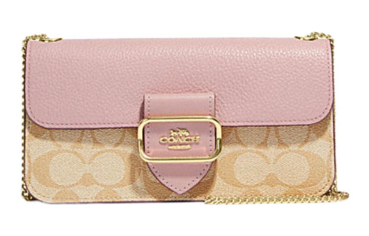 COACH Морган искусственная кожа маленькая квадратная сумка через плечо женская хаки и розовый
COACH Морган искусственная кожа маленькая квадратная сумка через плечо женская хаки и розовый