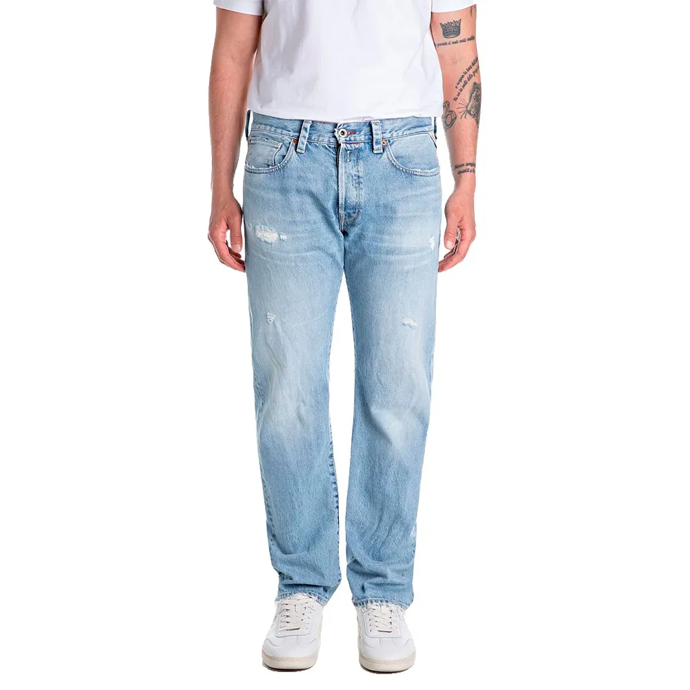 Джинсы Replay M1039R.000.814850, синий
Джинсы Replay M1039R.000.814850, синий