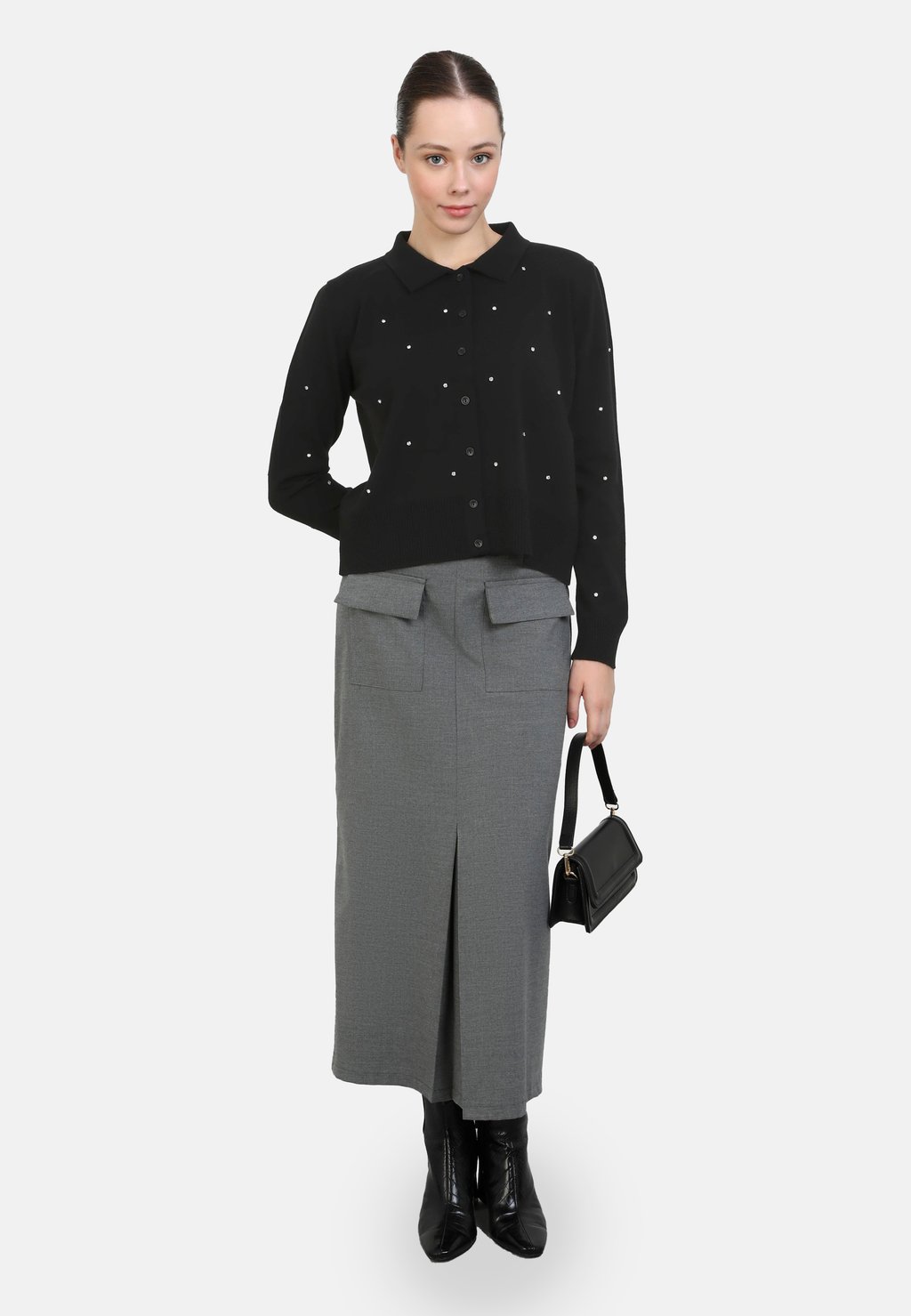 Кардиган Modanisa, черный
Кардиган Modanisa, черный