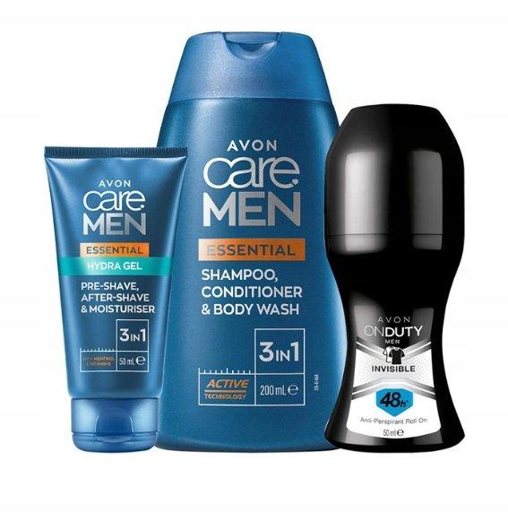 Набор мужской косметики AVON 3 в 1 Care Men Essential
Набор мужской косметики AVON 3 в 1 Care Men Essential