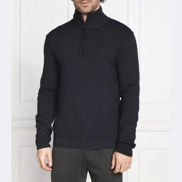 Свитер обычного кроя из коблэндовой шерсти Boss, синий
Свитер обычного кроя из коблэндовой шерсти Boss, синий