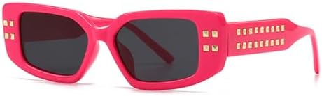 Солнцезащитные очки 2027 года с декоративными заклепками для женщин, квадратные, с защитой от УФ-излучения UV400, для мужчин, чайного синего цвета MTZJH, Rose Pink Gray
Солнцезащитные очки 2027 года с декоративными заклепками для женщин, квадратные, с защитой от УФ-излучения UV400, для мужчин, чайного синего цвета MTZJH, Rose Pink Gray