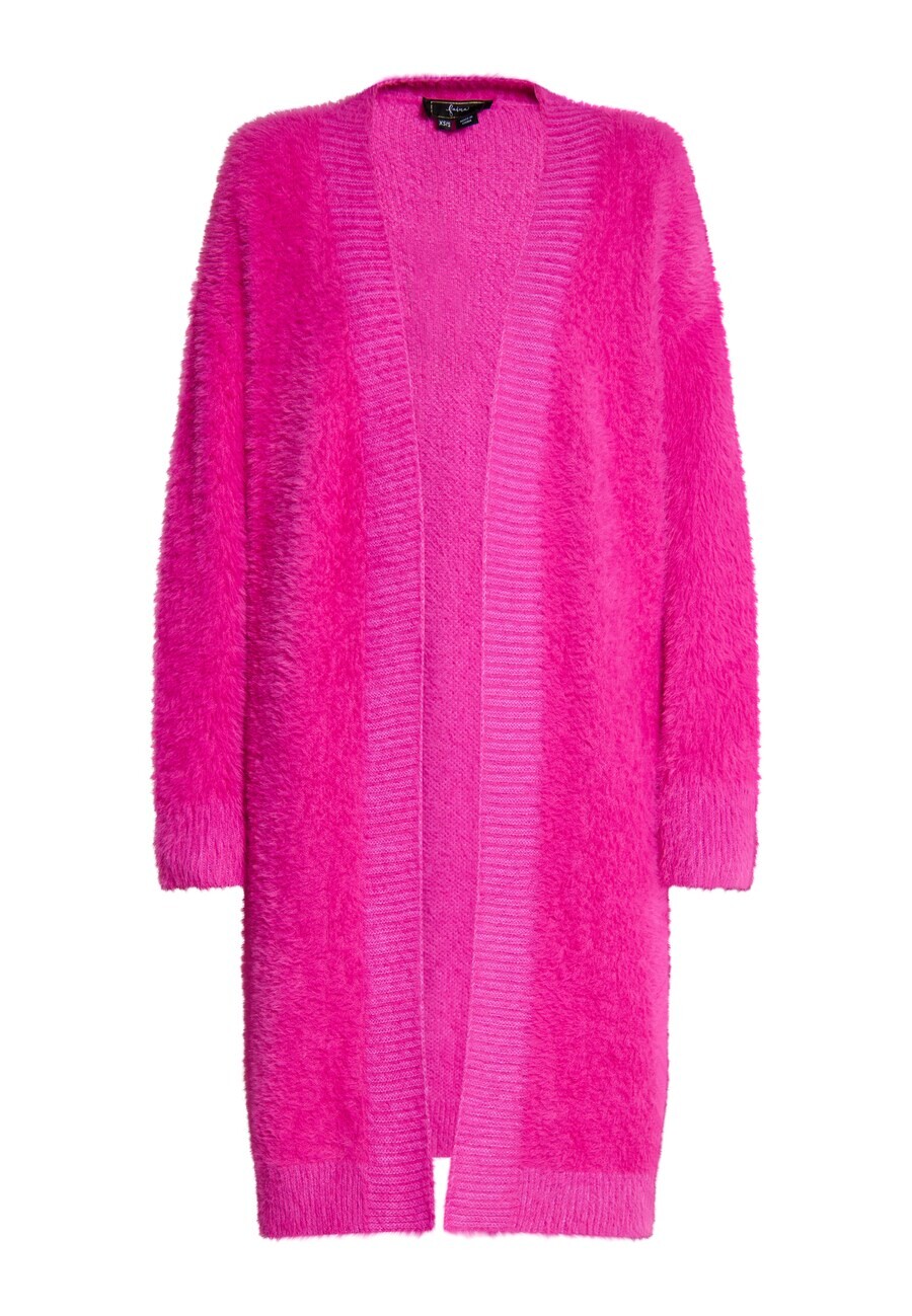 Вязаный кардиган faina Knit Cardigan, фуксия
Вязаный кардиган faina Knit Cardigan, фуксия