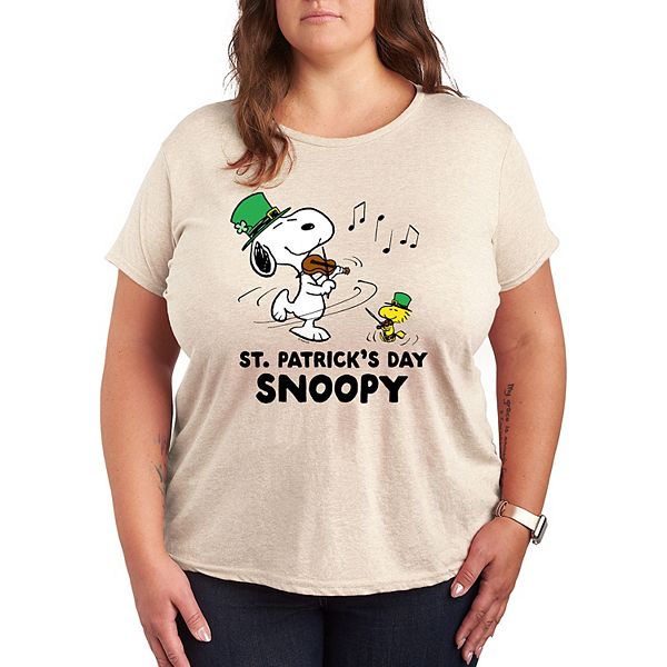 Футболка с принтом Snoopy в стиле St Patrick's Day и арахисом Licensed Character, Beige
Футболка с принтом Snoopy в стиле St Patrick's Day и арахисом Licensed Character, Beige