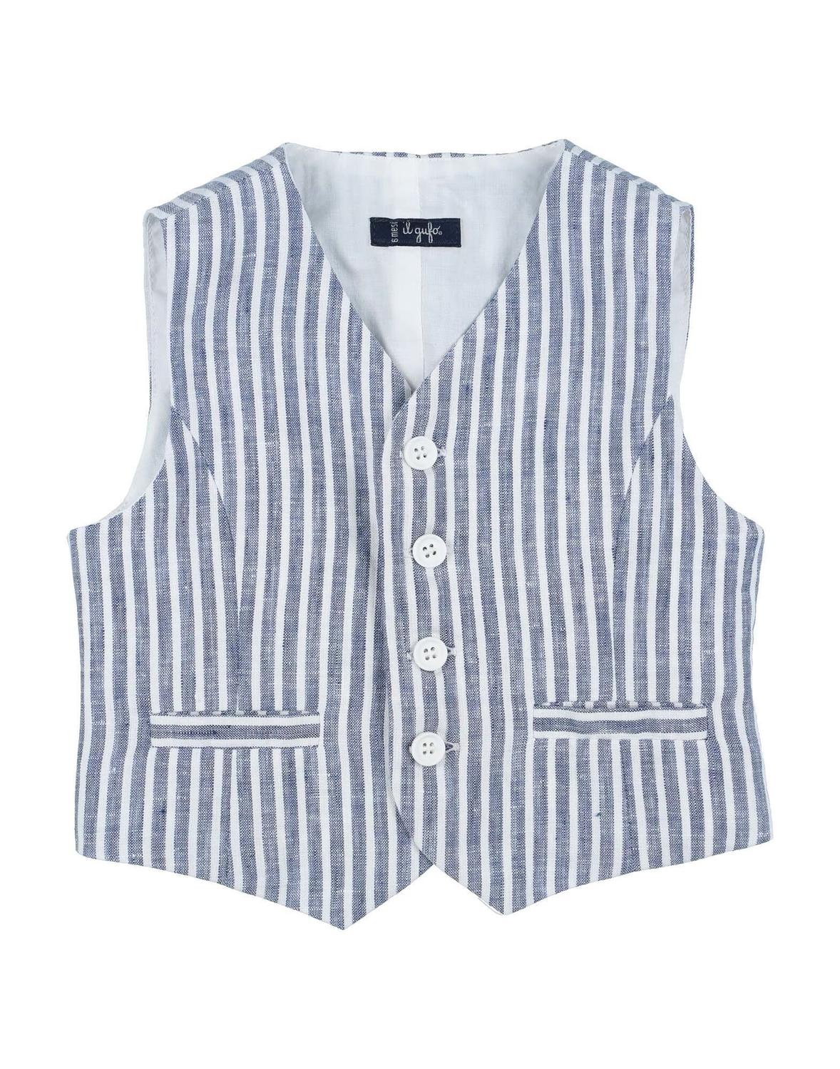 Жилет для ребенка Il Gufo, синий
Жилет для ребенка Il Gufo, синий