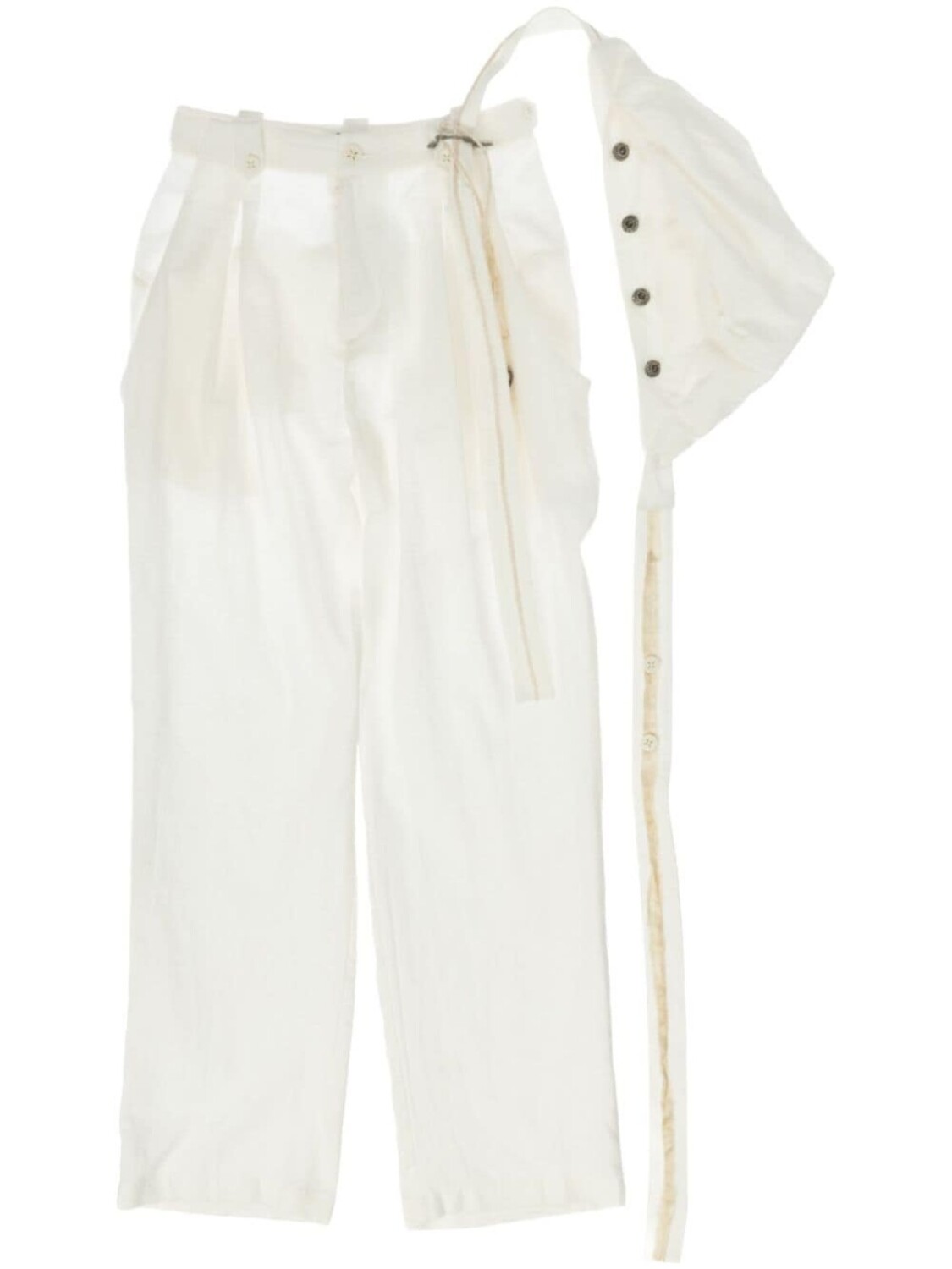 Hyein Seo брюки с лямками, нейтральный цвет
Hyein Seo брюки с лямками, нейтральный цвет