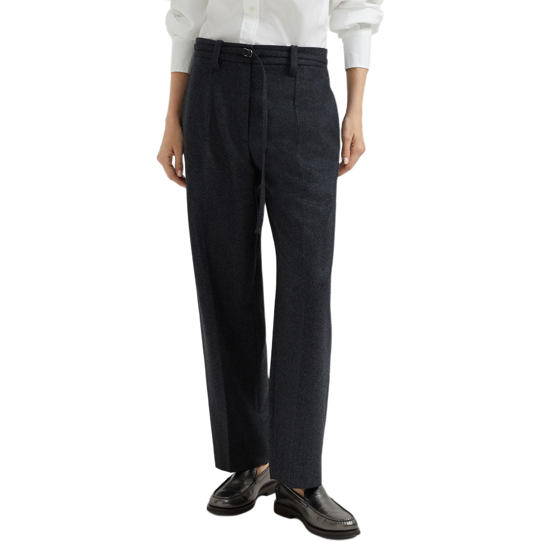 Шерстяные брюки с поясом Brunello Cucinelli, серый
Шерстяные брюки с поясом Brunello Cucinelli, серый