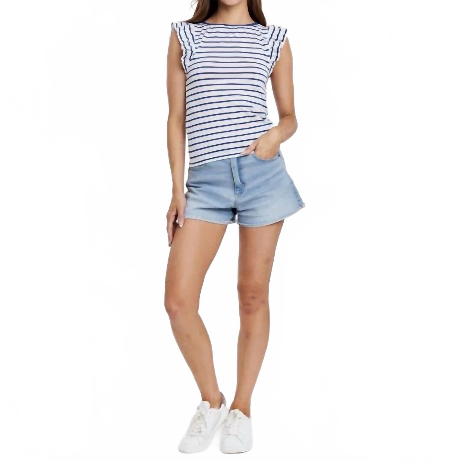 Футболка Akiko с оборками на рукавах, темно-синяя в полоску Another Love, Striped Navy, Синий, Футболка Akiko с оборками на рукавах, темно-синяя в полоску Another Love, Striped Navy
Футболка Akiko с оборками на рукавах, темно-синяя в полоску Another Love, Striped Navy, Синий, Футболка Akiko с оборками на рукавах, темно-синяя в полоску Another Love, Striped Navy