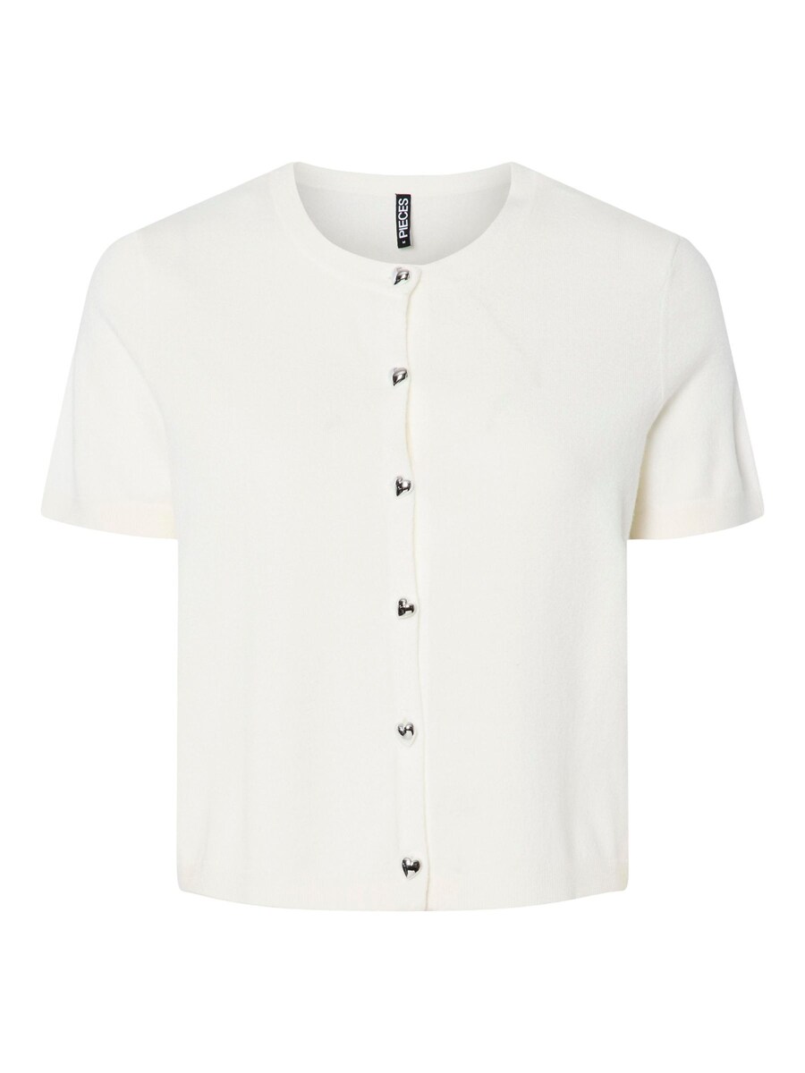 Вязаный кардиган PIECES ORINA, белый 
Вязаный кардиган PIECES ORINA, белый