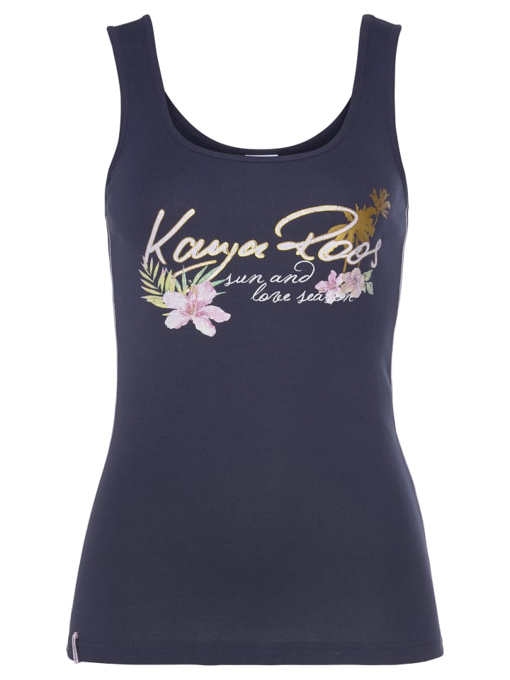 Майка темно-синего цвета Kangaroos
Майка темно-синего цвета Kangaroos