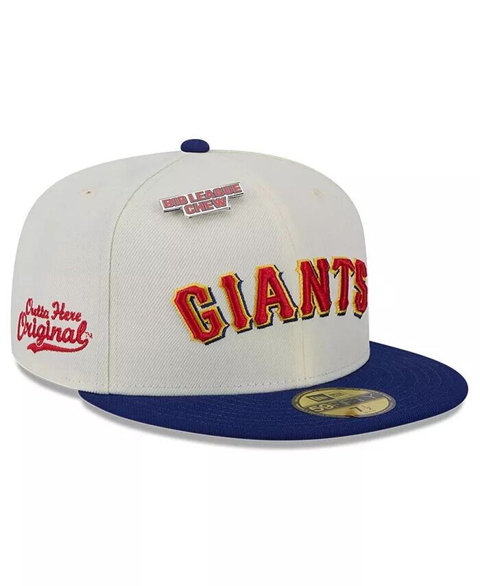 Мужская белая облегающая шляпа San Francisco Giants Big League Chew Original 59FIFTY New Era, белый
Мужская белая облегающая шляпа San Francisco Giants Big League Chew Original 59FIFTY New Era, белый