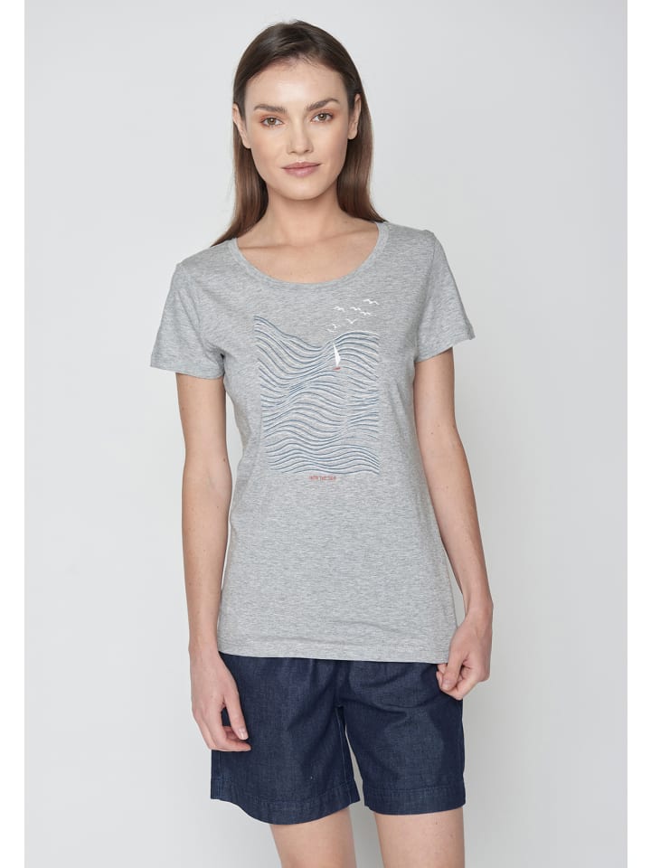 Футболка Nature High Sea цвета Серый меланж GreenBomb
Футболка Nature High Sea цвета Серый меланж GreenBomb