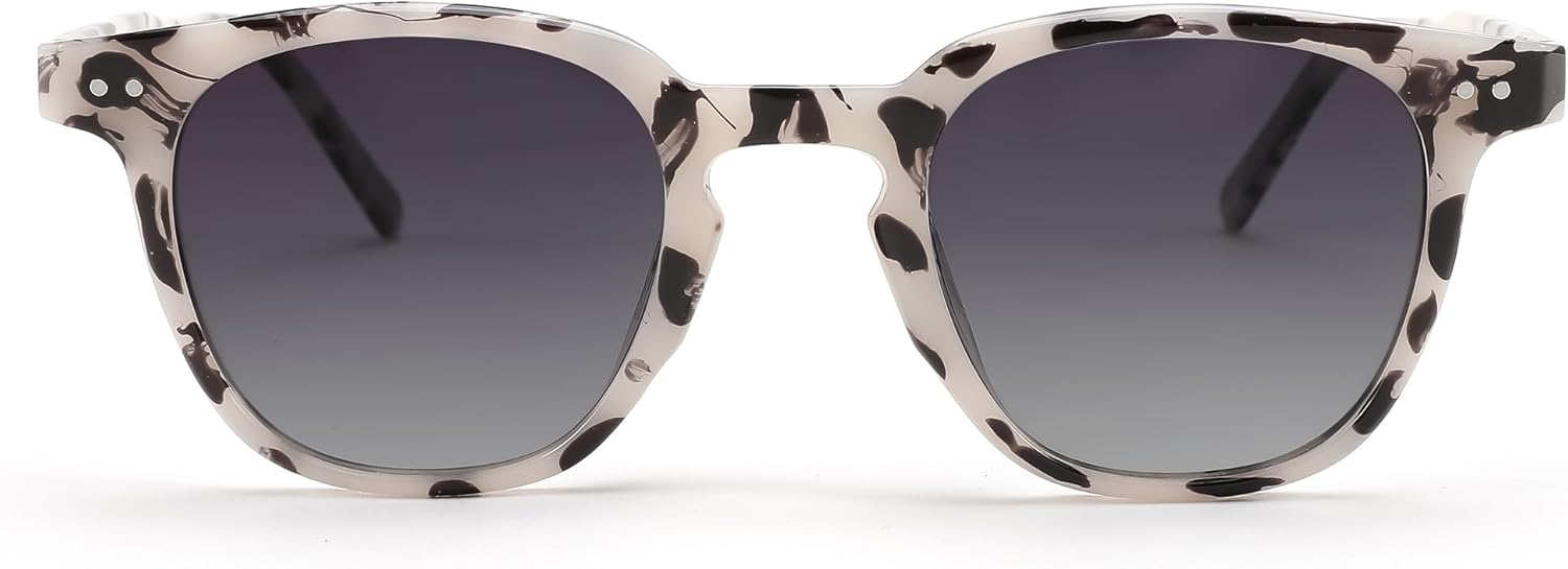 FEISEDY Классические поляризованные солнцезащитные очки в стиле ретро, круглые солнцезащитные очки для женщин и мужчин, модные очки B0002, 004 Gray Leopard Frame/Gradient Gray Lens
FEISEDY Классические поляризованные солнцезащитные очки в стиле ретро, круглые солнцезащитные очки для женщин и мужчин, модные очки B0002, 004 Gray Leopard Frame/Gradient Gray Lens