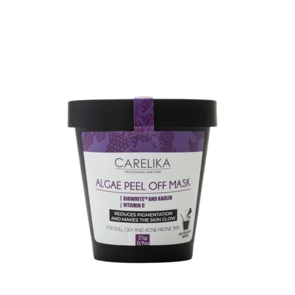 Маска из водорослей с биобелым комплексом и витамином С, отшелушивающего типа, 25 г Carelika Algae peel off mask biowhite and vitamin c
Маска из водорослей с биобелым комплексом и витамином С, отшелушивающего типа, 25 г Carelika Algae peel off mask biowhite and vitamin c