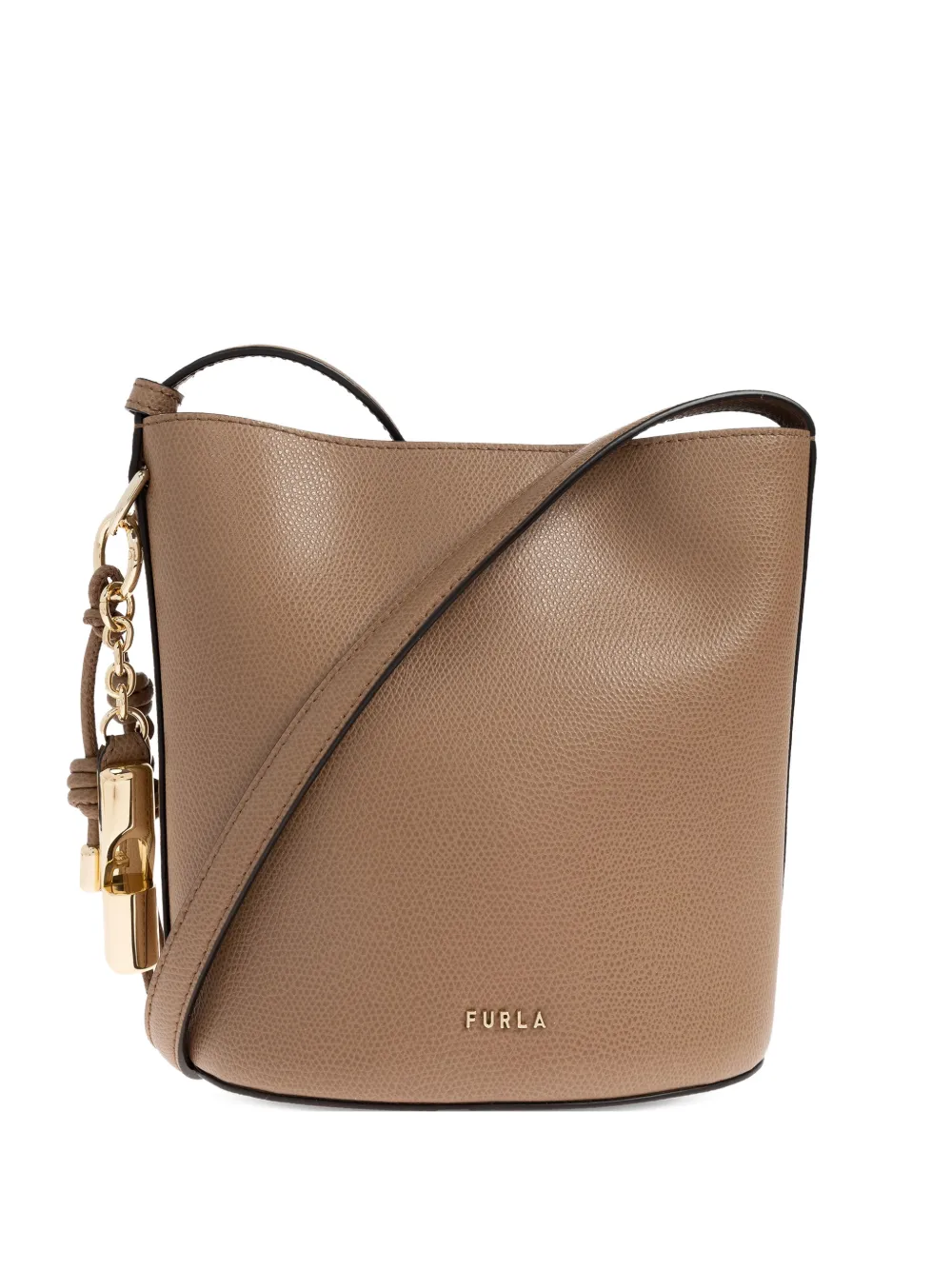 Мини-сумка-ведро Roxie с подвеской Furla, коричневый
Мини-сумка-ведро Roxie с подвеской Furla, коричневый