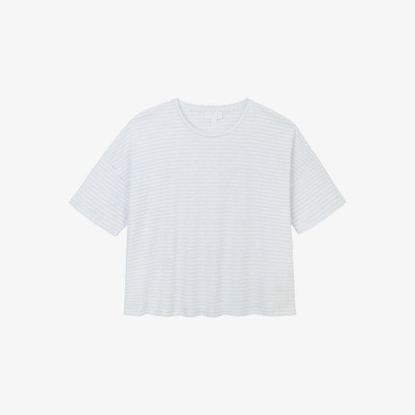 Футболка The White Company с полосками, синий
Футболка The White Company с полосками, синий