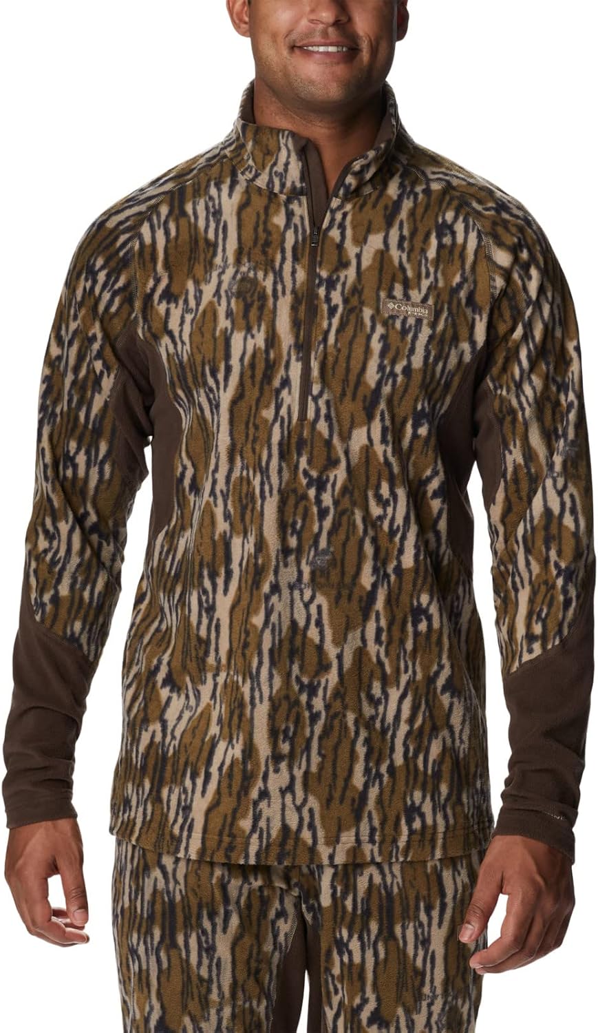 Columbia Men's Trophy Rack Omni Heat Helix Fleece 1/4 Zip, Mossy Oak Bottomland
Columbia Men's Trophy Rack Omni Heat Helix Fleece 1/4 Zip, Mossy Oak Bottomland