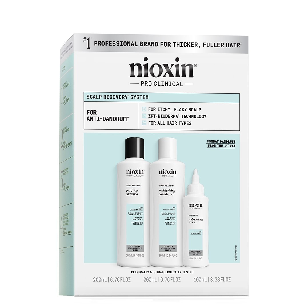 Набор для ухода за волосами scalp recovery kit Nioxin, количество 1 шт.
Набор для ухода за волосами scalp recovery kit Nioxin, количество 1 шт.