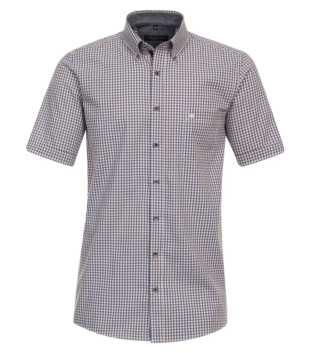 Рубашка CASAMODA с короткими рукавами "Повседневная рубашка CASAMODA с короткими рукавами в клетку ", красный
Рубашка CASAMODA с короткими рукавами "Повседневная рубашка CASAMODA с короткими рукавами в клетку ", красный