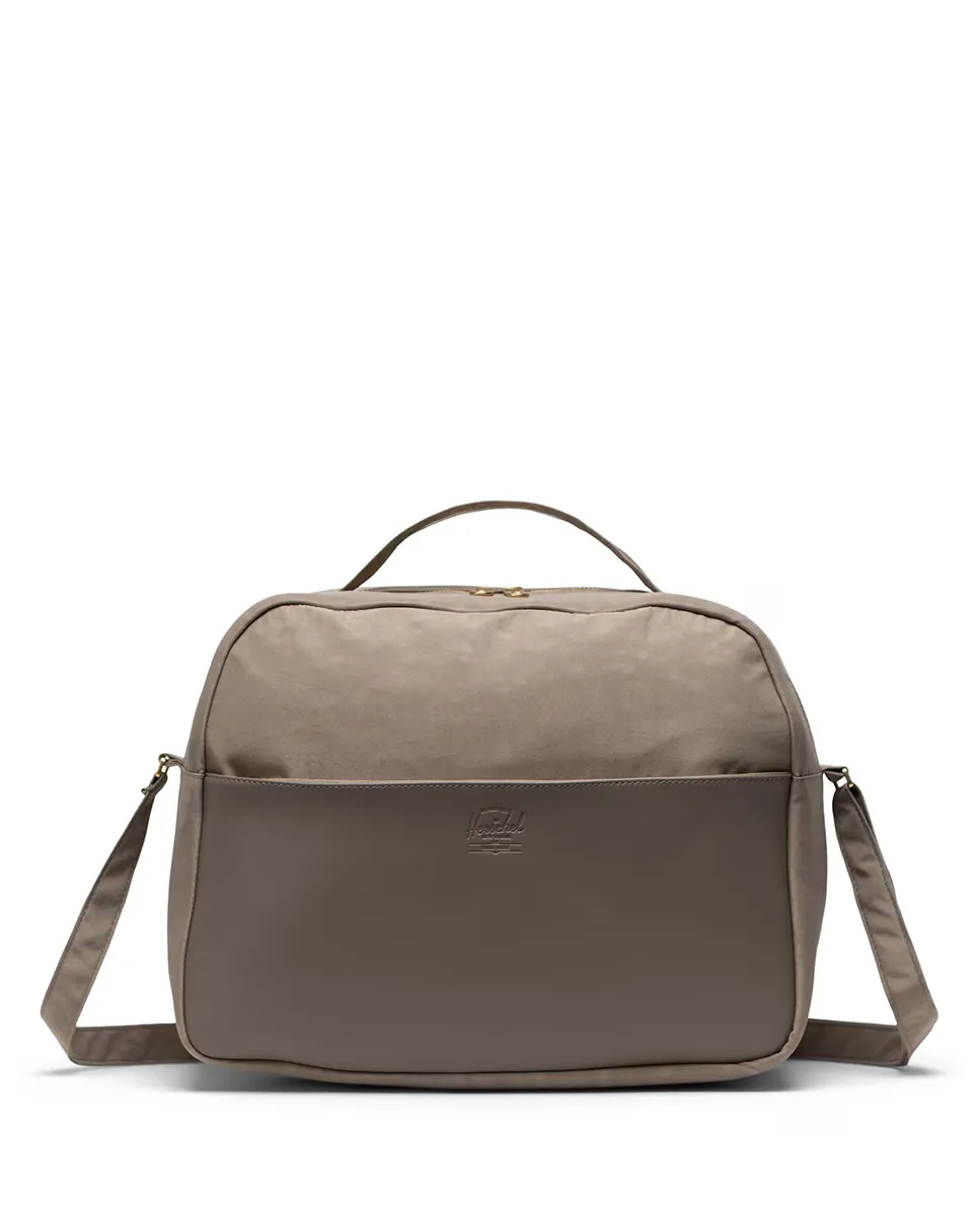 Женская сумка через плечо из коричневой ткани на молнии Herschel, светло-коричневый
Женская сумка через плечо из коричневой ткани на молнии Herschel, светло-коричневый