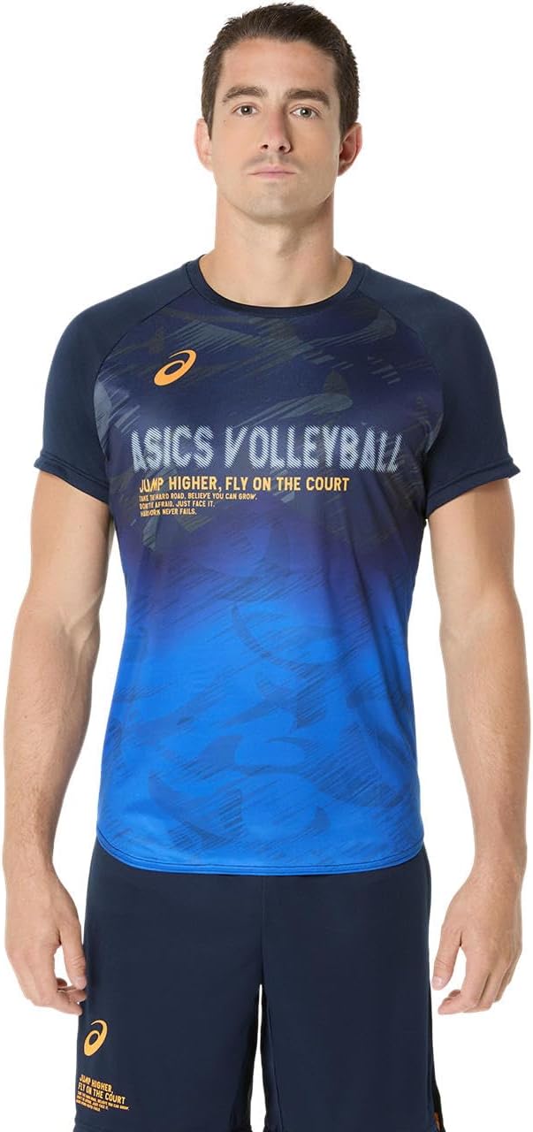 Футболка с коротким рукавом Asics Volleyball Top Line, темно-синий
Футболка с коротким рукавом Asics Volleyball Top Line, темно-синий