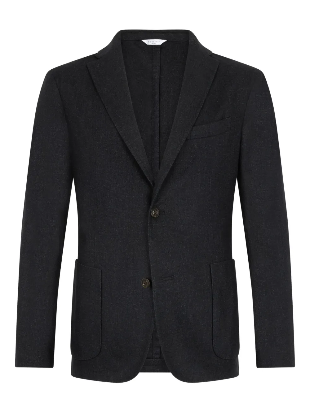 Пиджак с двумя пуговицами и накладными карманами Boglioli, серый
Пиджак с двумя пуговицами и накладными карманами Boglioli, серый