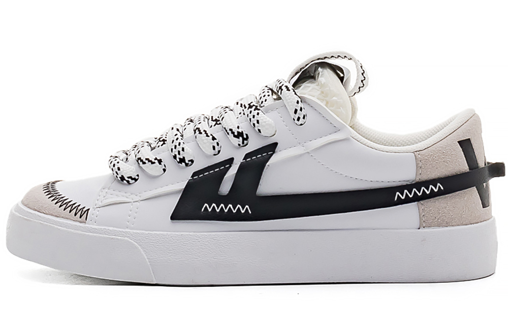 WARRIOR Пуховики износостойкие легкие дышащие и нескользящие Низкие скейтбордские кроссовки унисекс белый черный - белый/черный (размер больше), цвет White/Black (Size Up)
WARRIOR Пуховики износостойкие легкие дышащие и нескользящие Низкие скейтбордские кроссовки унисекс белый черный - белый/черный (размер больше), цвет White/Black (Size Up)